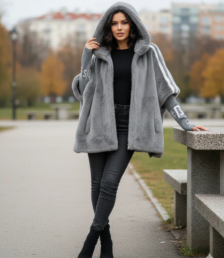 Dorota | Elegancka kurtka z futrem