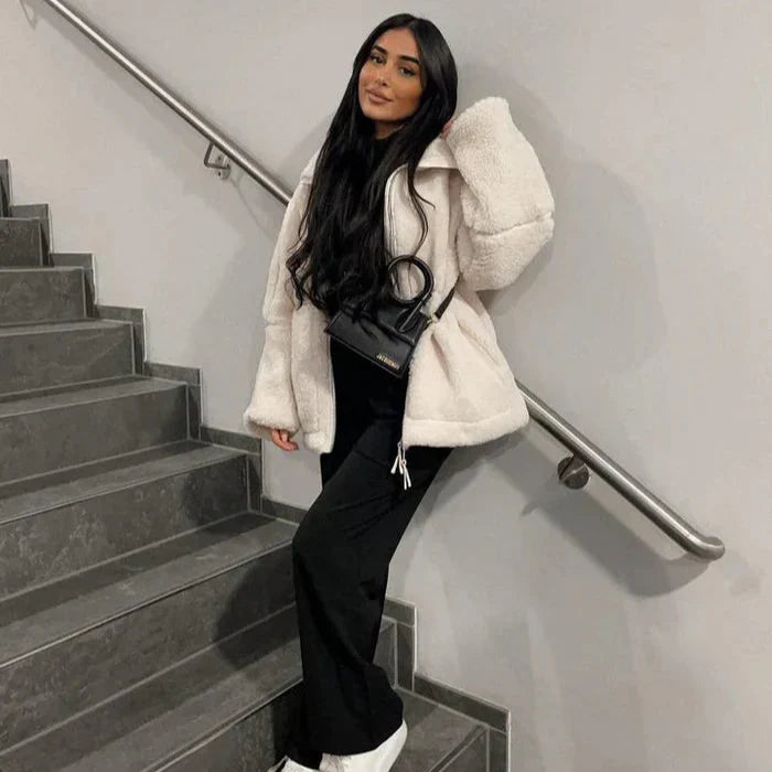 Liwia | Miękka kurtka zimowa