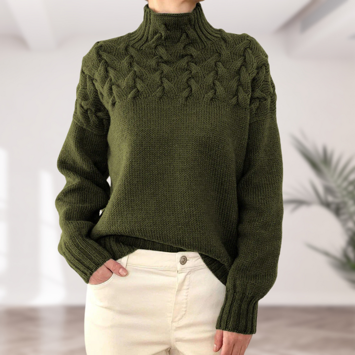 Coralie | Miękki dzianinowy sweter