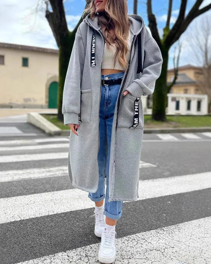 Natasza | Oversizowa kurtka z kapturem