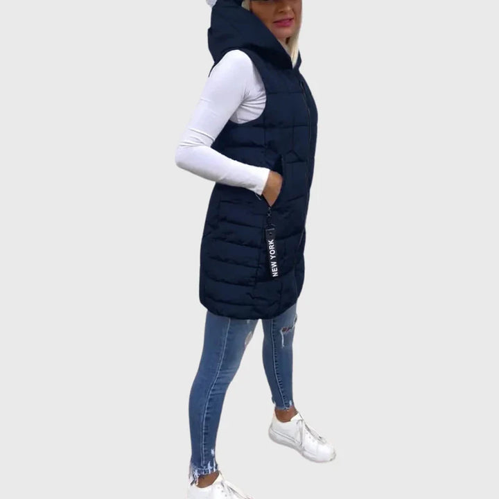 Karina | Kamizelka bez rękawów z wypełnieniem
