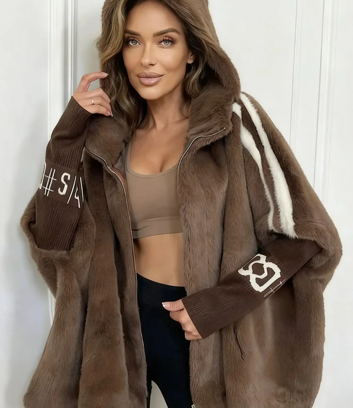 Dorota | Elegancka kurtka z futrem