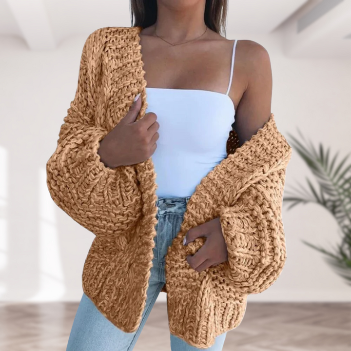 Chloé | Elegancki długi kardigan