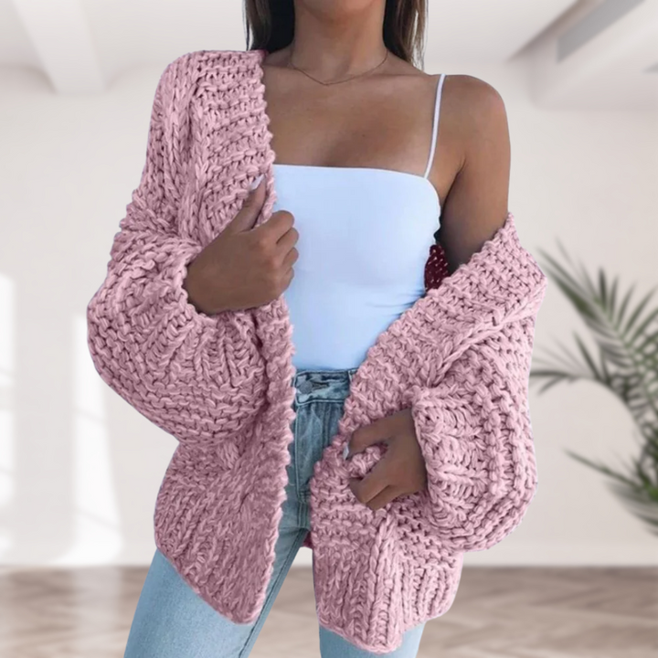 Chloé | Elegancki długi kardigan