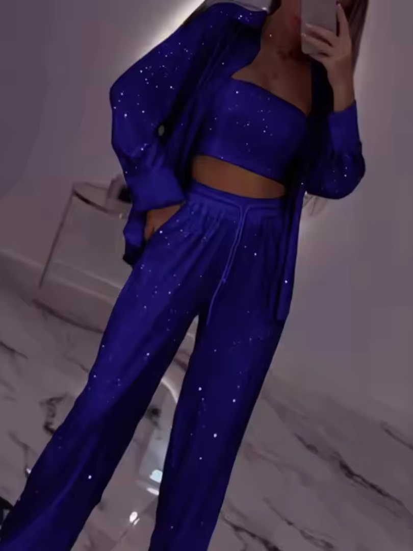 Zuzanna | Zestaw Błyszczący 3-częściowy