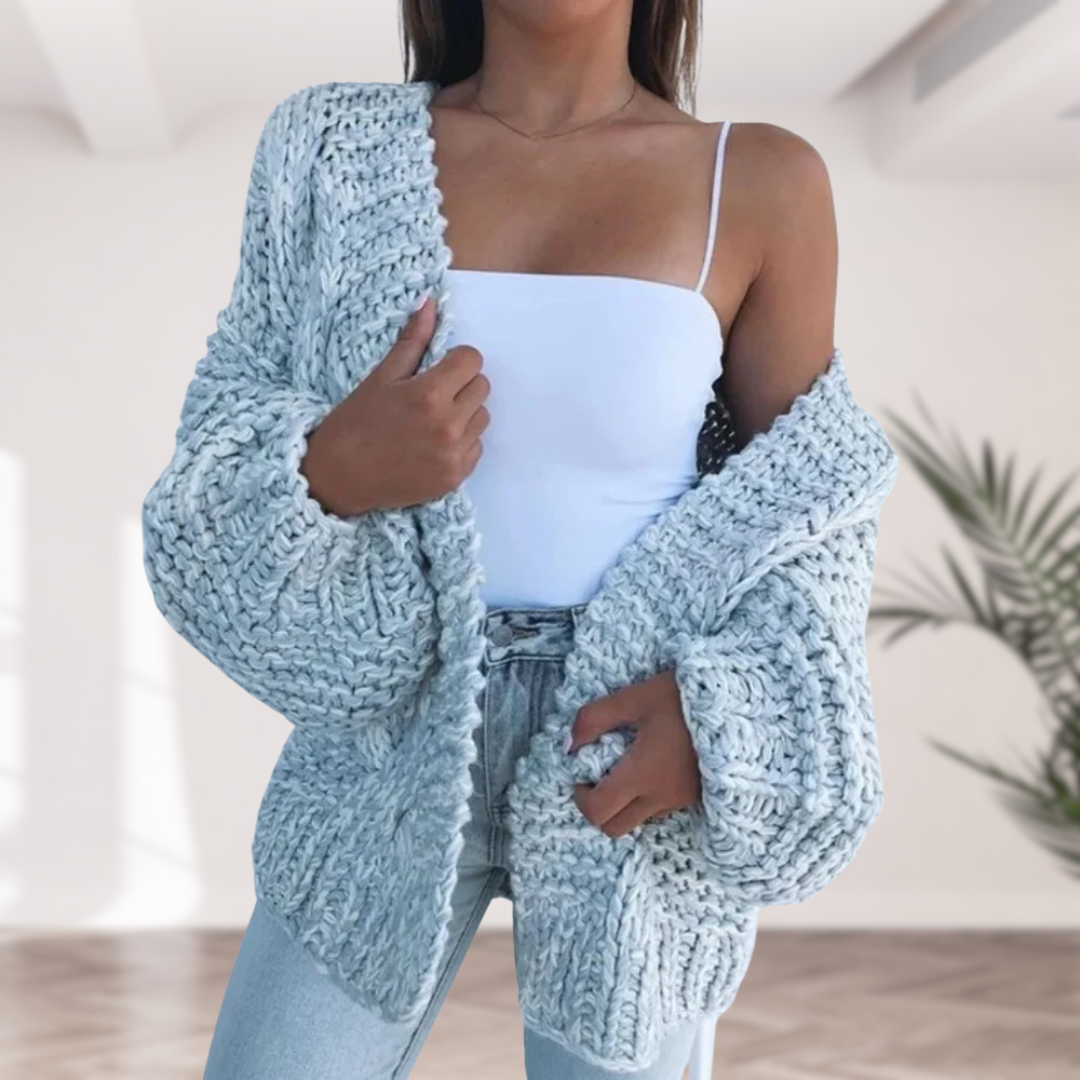 Chloé | Elegancki długi kardigan