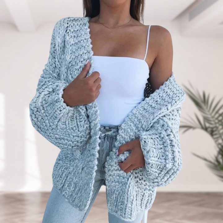 Chloé | Elegancki długi kardigan