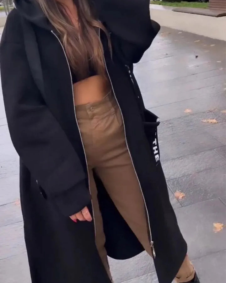 Natasza | Oversizowa kurtka z kapturem