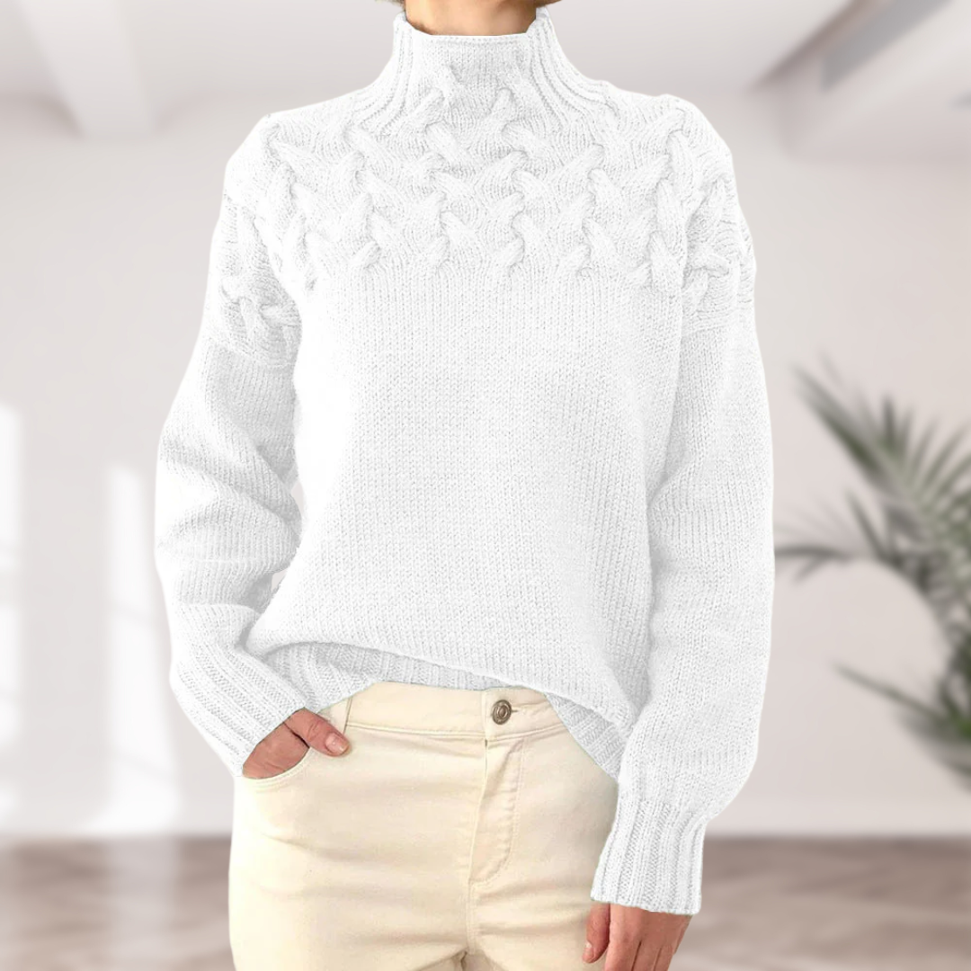 Coralie | Miękki dzianinowy sweter