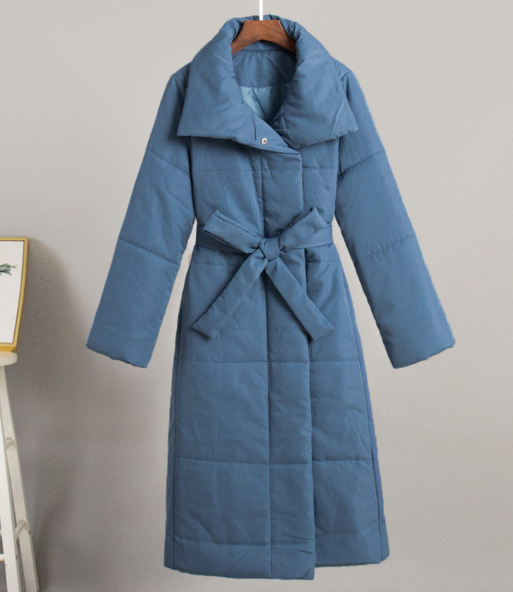 Ewelina | Elegancki Długi Płaszcz