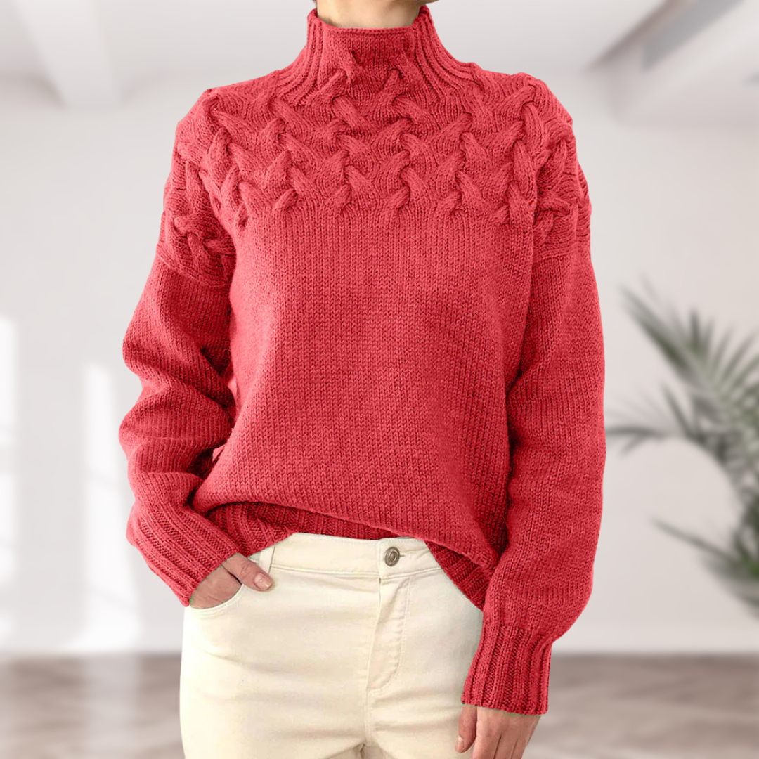 Coralie | Miękki dzianinowy sweter