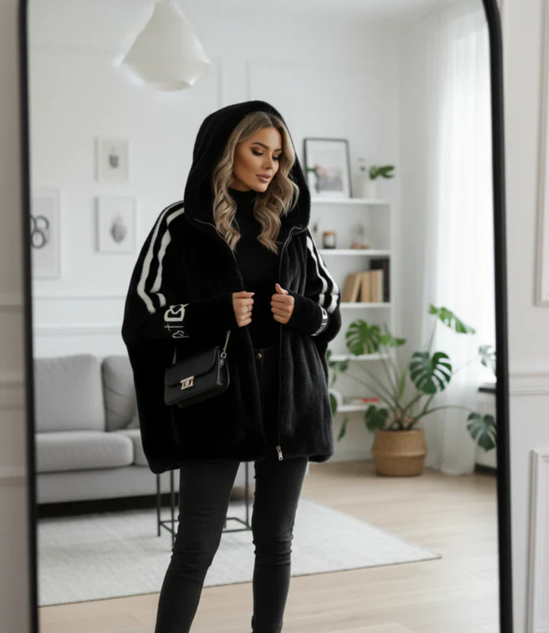 Dorota | Elegancka kurtka z futrem