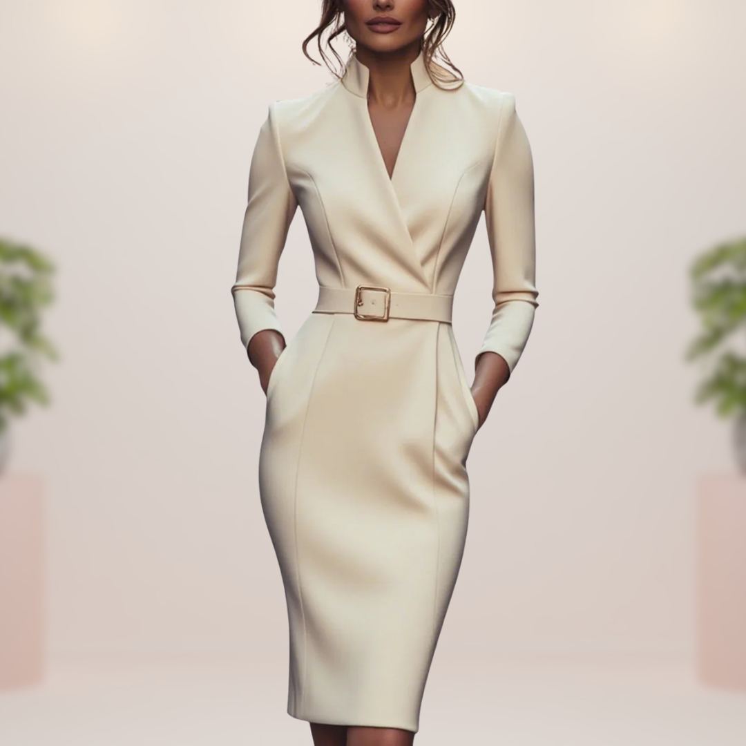 Jagoda | Szykowna Midi Sukienka