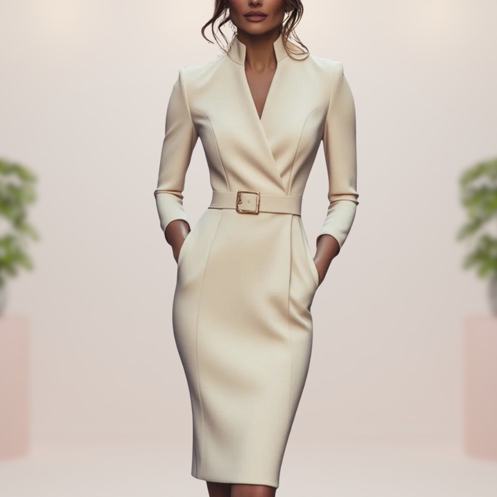 Jagoda | Szykowna Midi Sukienka