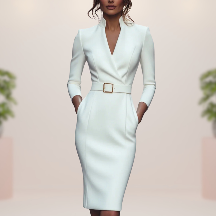 Jagoda | Szykowna Midi Sukienka