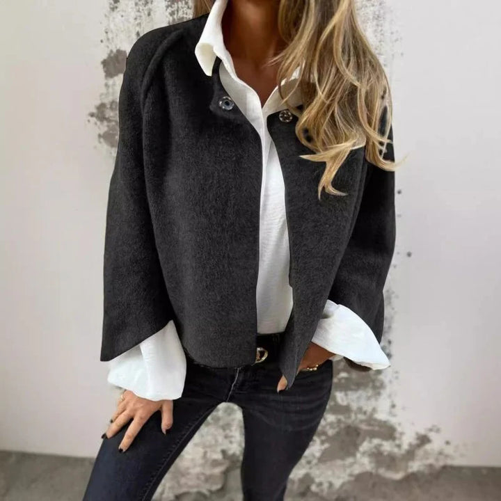 Rivara™ | Elegancka peleryna z rozszerzanymi rękawami